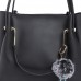 Fostelo Women's Galaxia Collection PU Leather Handbag Combo (Set Of 3) (Black)