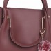 Fostelo Women's Galaxia Collection PU Leather Handbag Combo (Set Of 3) (Brown)