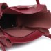 Fostelo Women's Galaxia Collection PU Leather Handbag Combo (Set Of 3) (Maroon)