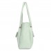 Fostelo Women's Juana Collection PU Leather Handbag Combo (Set Of 3) (Sea Green)